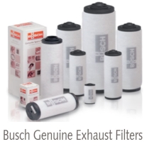 Lọc tách dầu Busch (Exhaust Filters)