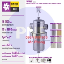 Welded Stainless Stell Compresser Air Filters - Threaded Connect (Dòng Inox)